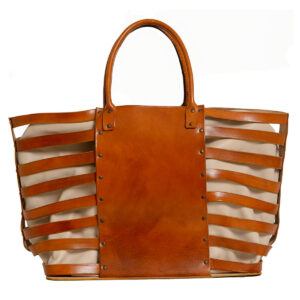 Posidonia XX I Leather Shopper Bags I Handmade in Spain I Ángela Martí